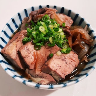 肉豆腐(赤ワイン使用)